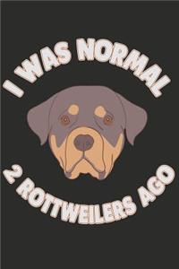 I Was Normal 2 Rottweilers Ago