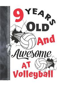 9 Years Old And Awesome At Volleyball