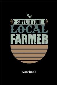 Support Your Local Farmer Notebook