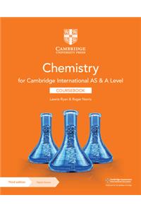 Cambridge International as & a Level Chemistry Coursebook with Digital Access (2 Years)