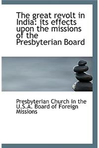 The Great Revolt in India