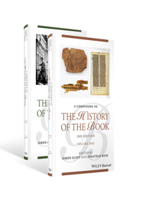 A Companion to the History of the Book, 2nd edition 2 Volume Set