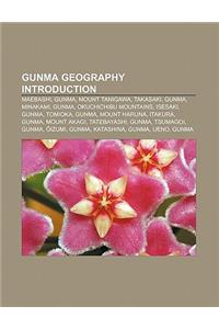Gunma Geography Introduction