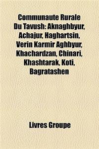 Communaute Rurale Du Tavush