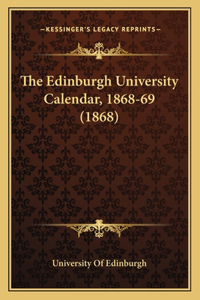 Edinburgh University Calendar, 1868-69 (1868)