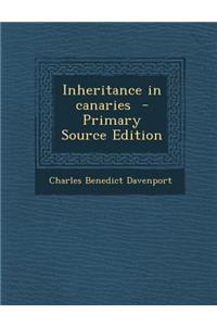Inheritance in Canaries