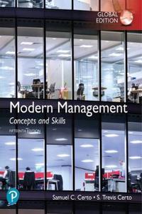 Modern Management: Concepts and Skills, Global Edition