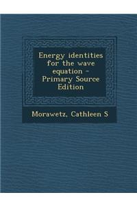 Energy Identities for the Wave Equation