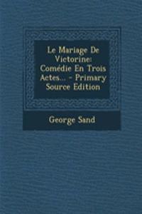 Le Mariage De Victorine