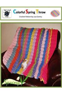 Colorful Spring Throw - Crochet Pattern