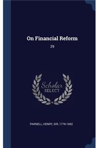On Financial Reform