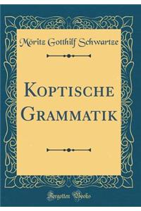 Koptische Grammatik (Classic Reprint)