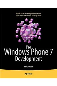 Pro Windows Phone 7 Development