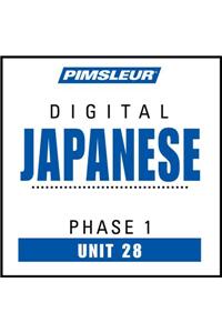 Pimsleur Japanese Level 1 Lesson 28 MP3