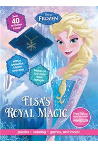 Disney Frozen Elsa's Royal Magic: Puzzles, Coloring, Games, and More!