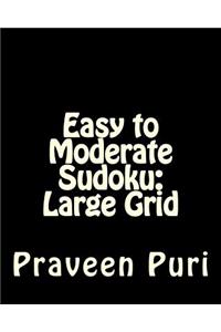 Easy to Moderate Sudoku