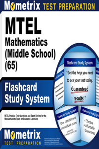 MTEL Mathematics (Middle School) (65) Flashcard Study System