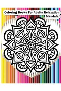 Coloring Books For Adults Relaxation Mandala