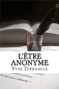 L'être Anonyme