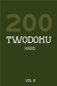200 Twodoku Hard Vol 2