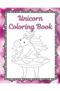 Unicorn Coloring Book