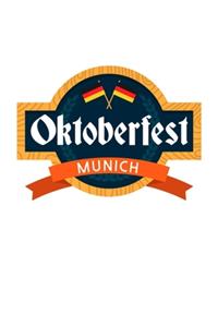 Oktoberfest Munich Traditional: 6x9 120 pages dot grid - Your personal Diary