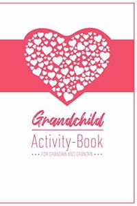 Grandchild Activity Book For Grandma And Grandpa