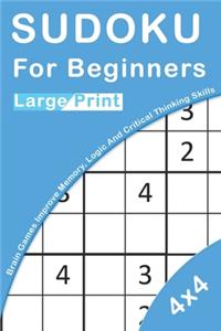 Sudoku For Beginners Large Print