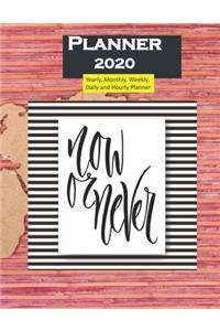 Planner 2020 Now or Never Quote