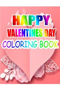 Happy Valentine Day Coloring Book