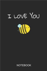 I Love You Notebook