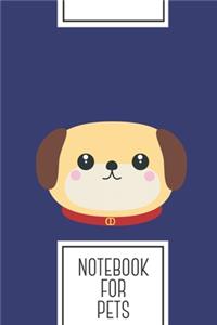 Notebook for Pets