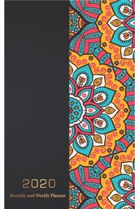 Monthly and Weekly Planner 2020