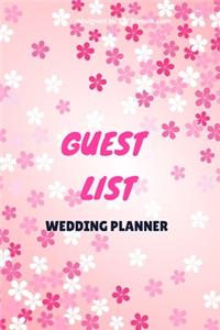 Guest List Wedding Planner