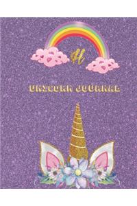 Unicorn Journal H