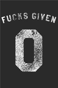Zero Fucks Given