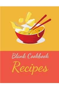 Blank Cookbook Recipes