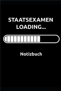 Staatsexamen Loading... Notizbuch