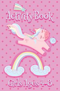 Activity Book - Girls Ages 4-8