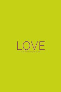 LOVE (Journal, Notebook, Diary)