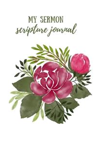 My Sermon Scripture Journal