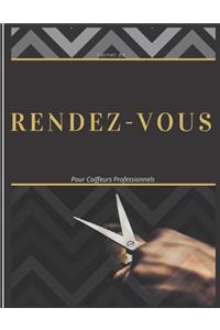 Carnet de rendez vous pour coiffeurs professionnels
