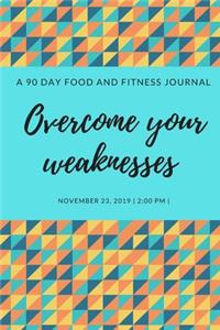 Overcome your weaknesses