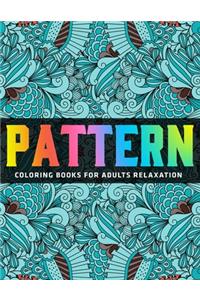 Pattern Coloring Books for Adults Relaxation