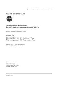 Boreas Tf-1 Ssa-OA Understory Flux, Meteorological, and Soil Temperature Data