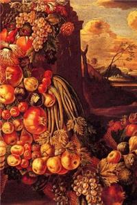 Painting Giuseppe Arcimboldo (Seasons) Seated Figure of Summer Journal