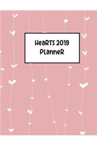 Hearts 2019 Planner