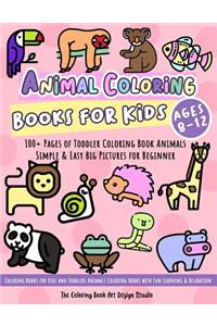 Animal Coloring Books for Kids Ages 8-12