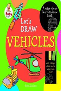 Baby Steps Lets Draw Vehicles Wipe Clean