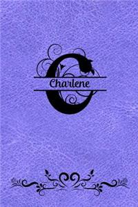 Split Letter Personalized Name Journal - Charlene